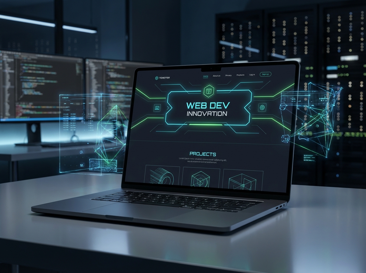 Modern website development with cutting-edge technology